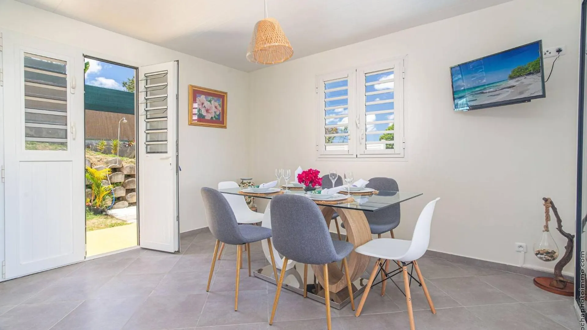 2 Bungalows Avec 2 Piscines Vue Mer Bleu Et Oge Riviere-Salee Μαρτινίκα