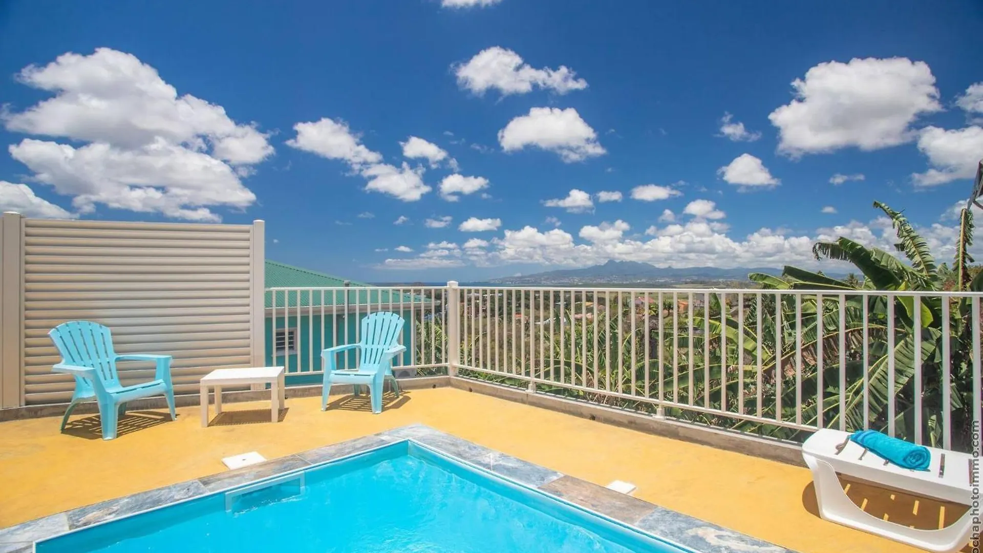 2 Bungalows Avec 2 Piscines Vue Mer Bleu Et Oge Riviere-Salee