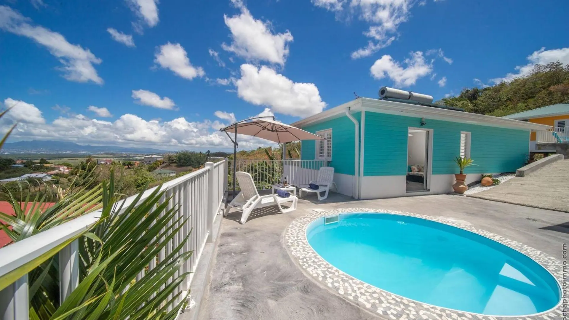 Σπίτι διακοπών 2 Bungalows Avec 2 Piscines Vue Mer Bleu Et Oge Riviere-Salee
